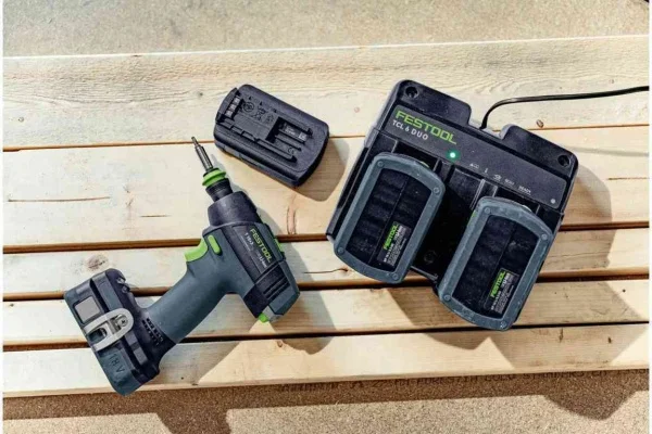 Festool tcl 6 duo caricabatterie rapido doppio 577017 - dettaglio 7