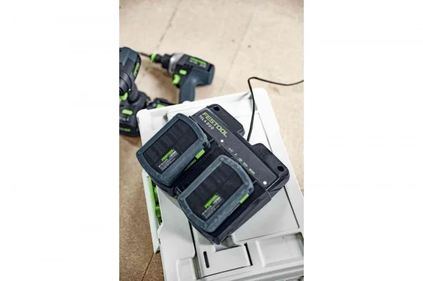 Festool tcl 6 duo caricabatterie rapido doppio 577017 - dettaglio 9