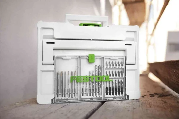 Festool bks sys3 100mm ce cassetta con assortimento di inserti centrotec 6 pz. 577399 - dettaglio 6