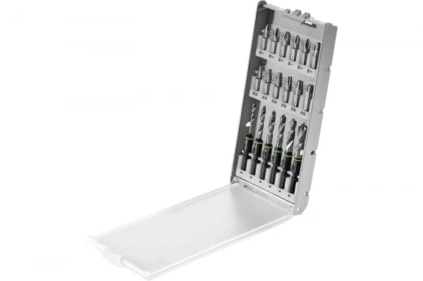 Festool bks sys3 d3-8 k ce/w cassetta di punte ed inserti 18 pz. 577395 - dettaglio 1