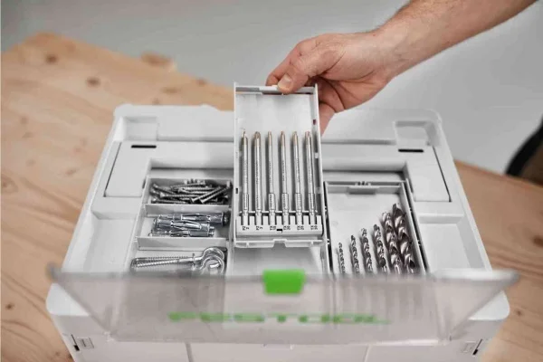 Festool bks sys3 25mm cassetta con assortimento di inserti 24 pz. 577401 - dettaglio 4