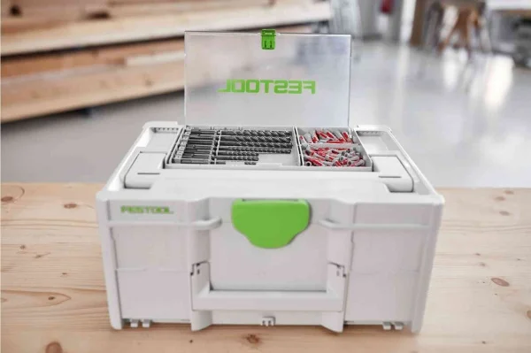Festool bks sys3 d5-12 sds cassetta con punte per muro sds-plus 7 pz. 577398 - dettaglio 3