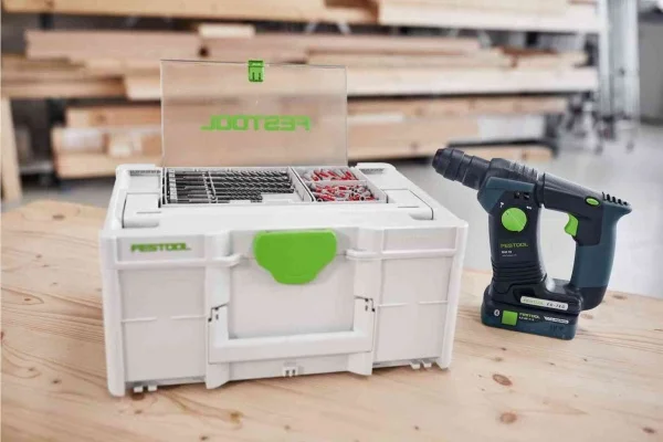 Festool bks sys3 d5-12 sds cassetta con punte per muro sds-plus 7 pz. 577398 - dettaglio 5