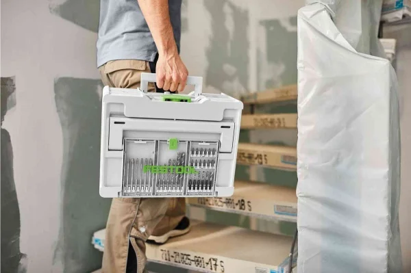 Festool sys3 df m 237 valigetta systainer con coperchio trasparente 577348 - dettaglio 4