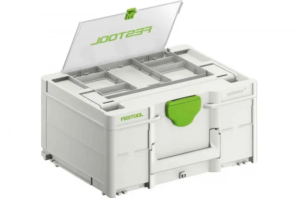Festool sys3 df m 187 valigetta systainer con coperchio trasparente 577347 - dettaglio 1