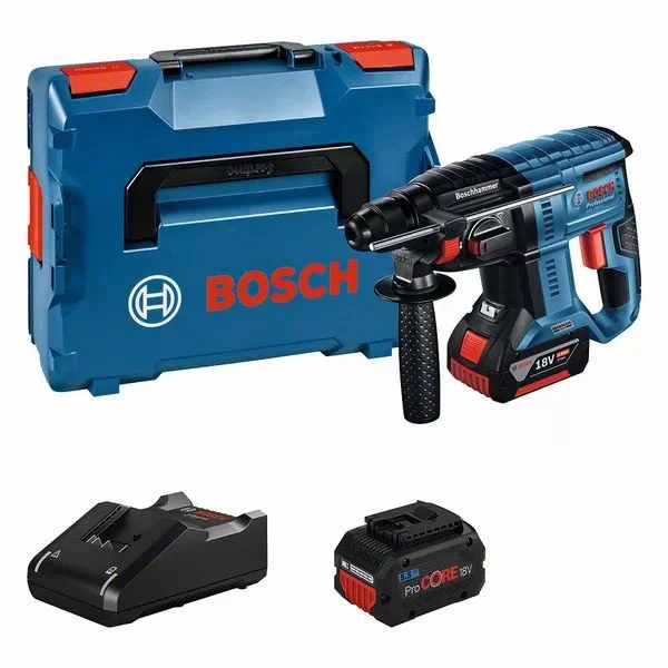 Bosch gbh 18v-21 tassellatore sds-plus brushless 18 v con due batterie 0615990m9p - dettaglio 1