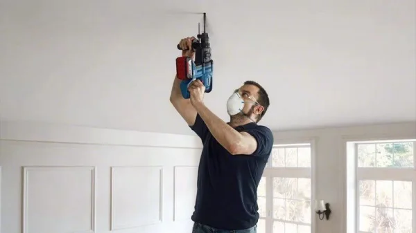 Bosch gbh 18v-21 tassellatore sds-plus brushless 18 v con due batterie 0615990m9p - dettaglio 3