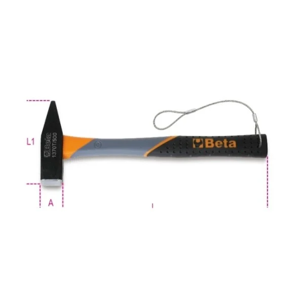 Beta 1370t-hs 300 martello tipo tedesco 300 g 013704630 - dettaglio 3