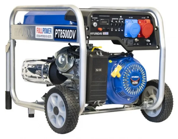 Hyundai pt8500dv generatore a benzina full power dynamic 8,0 kw - dettaglio 1