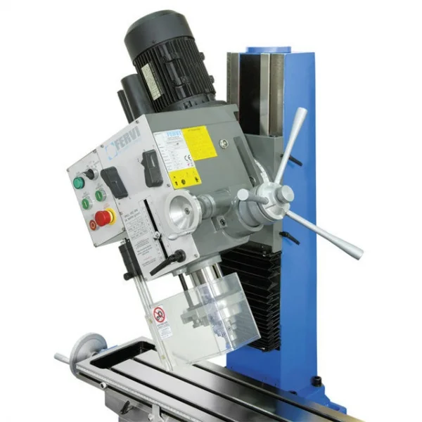 Fervi t044/230v trapano fresa da banco 230 v ad ingranaggi - dettaglio 3