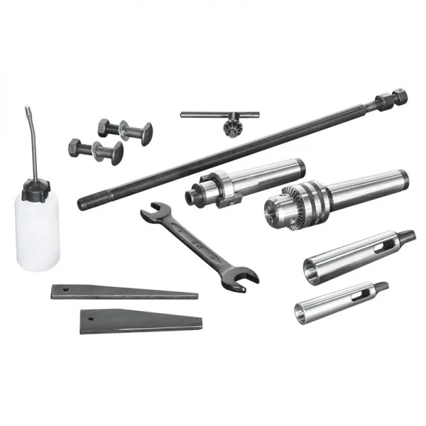 Fervi t044/230v trapano fresa da banco 230 v ad ingranaggi - dettaglio 6