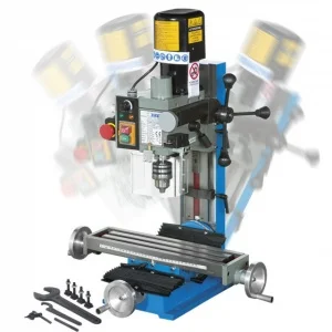 Fervi t058 trapano fresa da banco 550 w ad ingranaggi - dettaglio 1