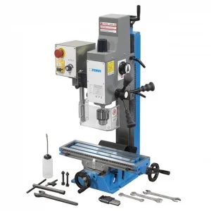 Fervi t059/16v trapano fresa da banco 500 w ad ingranaggi - dettaglio 1