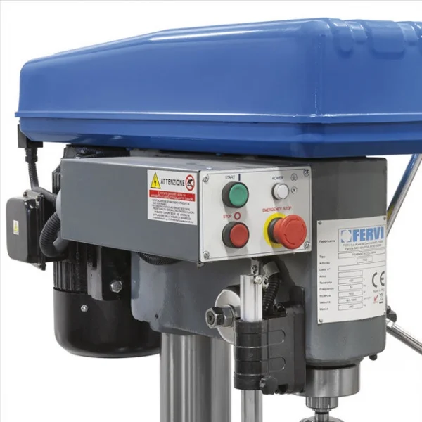 Fervi t032 trapano a colonna con morsa da 125 mm - dettaglio 2