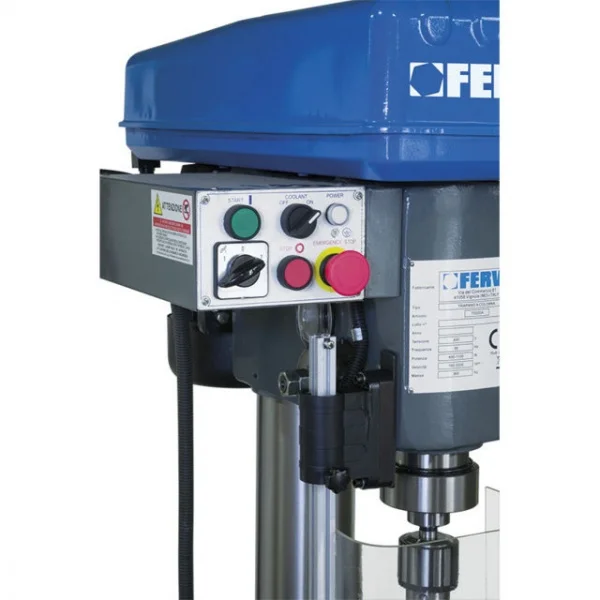 Fervi t032da trapano a colonna con discesa automatica - dettaglio 3
