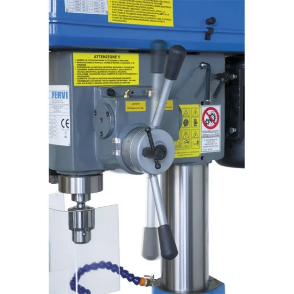 Fervi t032da trapano a colonna con discesa automatica - dettaglio 4
