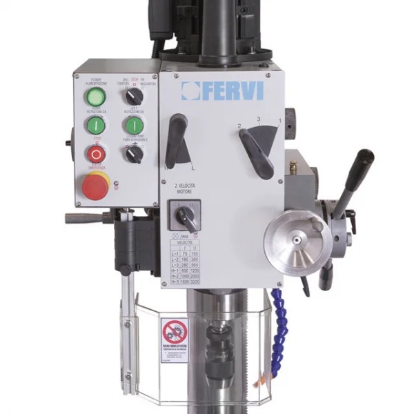 Fervi t041da trapano a colonna con discesa automatica - dettaglio 2