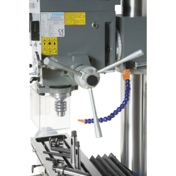 Fervi t047/400v trapano fresa da banco 400 v con raffreddamento - dettaglio 3