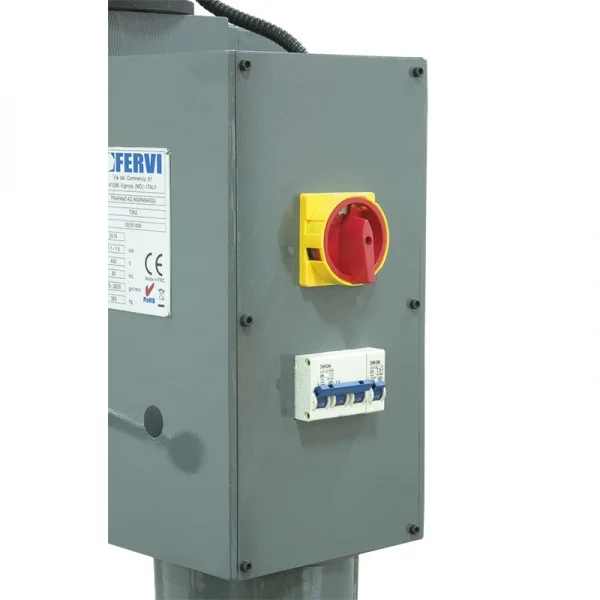 Fervi t062 trapano da banco ad ingranaggi 400 v - dettaglio 3