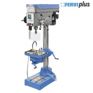 Fervi t072 trapano a colonna con trasmissione a cinghia 400 v - dettaglio 1