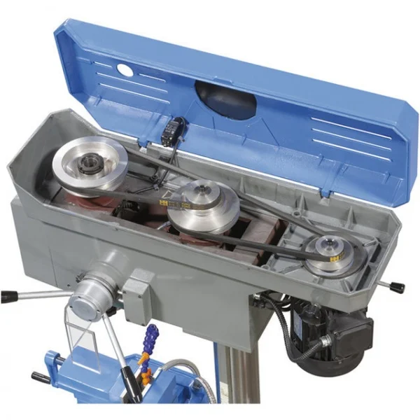 Fervi t072 trapano a colonna con trasmissione a cinghia 400 v - dettaglio 4