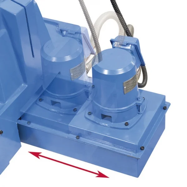 Fervi t073 trapano fresa a colonna con trasmissione a cinghia - dettaglio 4