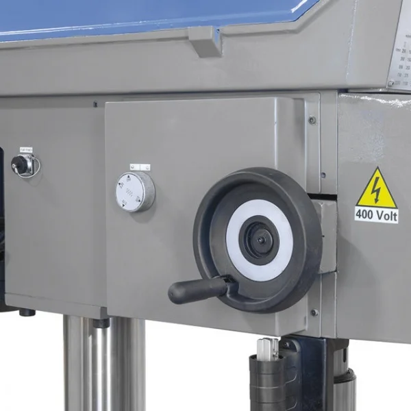 Fervi t073 trapano fresa a colonna con trasmissione a cinghia - dettaglio 5
