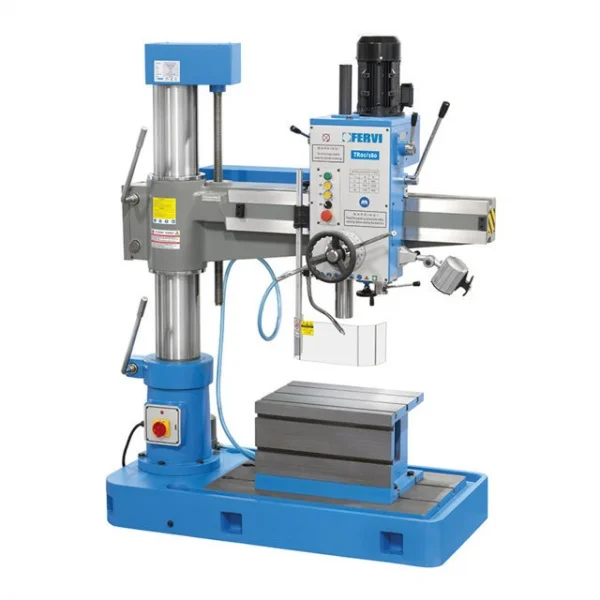 Fervi tr01/180 trapano radiale con discesa automatica a colonna 180 mm - dettaglio 1