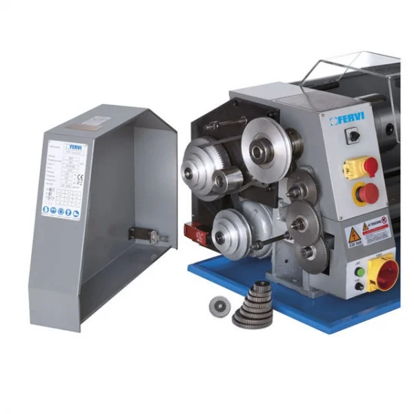 Fervi 0657 tornio parallelo 250 mm con avanzamento automatico - dettaglio 4