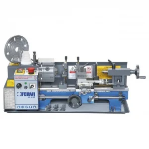 Fervi 0716s tornio parallelo da banco 170 mm con avanzamento automatico - dettaglio 1