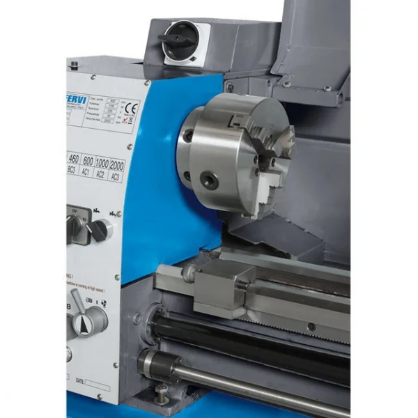 Fervi t900 tornio parallelo 320 mm con banco - dettaglio 2