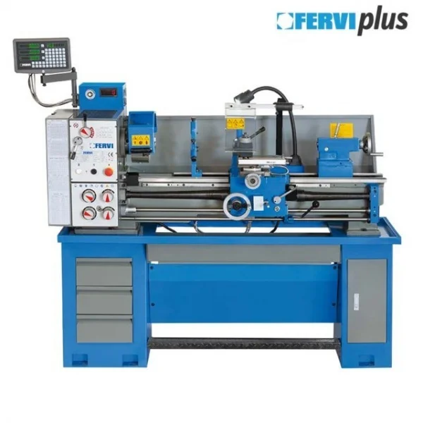 Fervi t940/230vi3a tornio parallelo 340 mm con inverter e visualizzatore - dettaglio 1