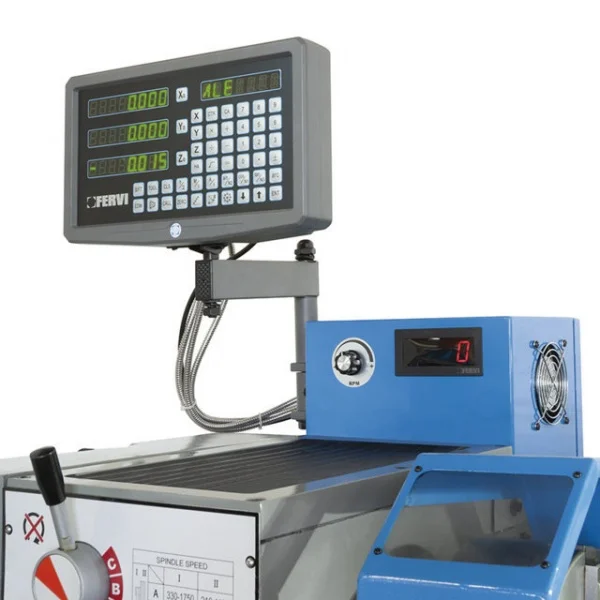 Fervi t940/230vi3a tornio parallelo 340 mm con inverter e visualizzatore - dettaglio 4