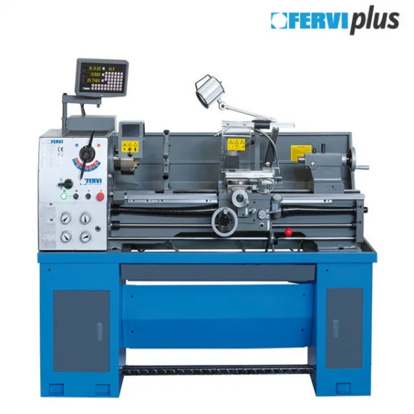 Fervi t999/230v3a tornio parallelo 230 v con banco e visualizzatore - dettaglio 1