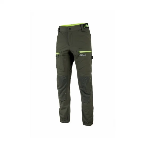 U-power horizon pantaloni da lavoro stretch fu267dg - dettaglio 1