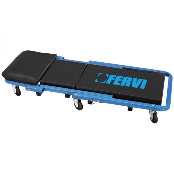 Fervi 0645/ss carrello sgabello sottoauto 2 in 1 - dettaglio 1