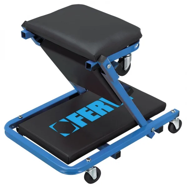 Fervi 0645/ss carrello sgabello sottoauto 2 in 1 - dettaglio 2