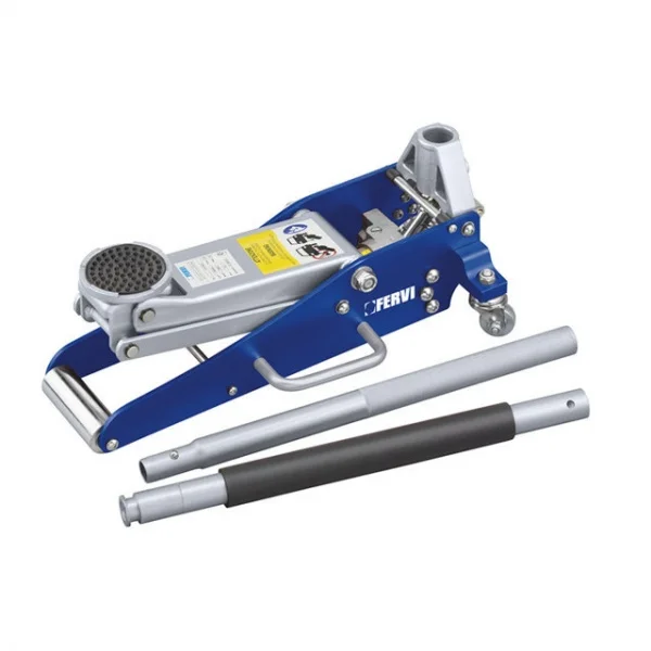 Fervi c039/15 cric carrellato in acciaio ed alluminio 1,5 ton - dettaglio 1