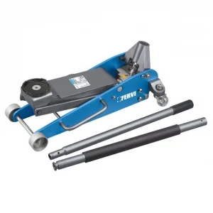 Fervi c039/25 cric carrellato in acciaio ed alluminio 2,5 ton - dettaglio 1