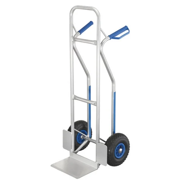 Fervi c182 carrello gommato in alluminio 200 kg - dettaglio 1