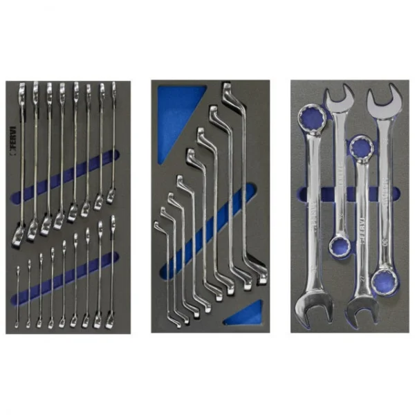 Fervi c960/cc01 cassettiera carrellata 7 cassetti con utensili 159 pz. - dettaglio 3