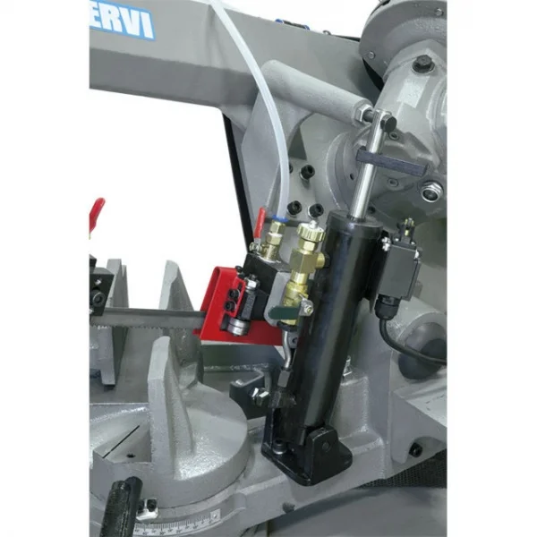 Fervi 0692/230v segatrice a nastro 230 v discesa manuale e idraulica - dettaglio 2
