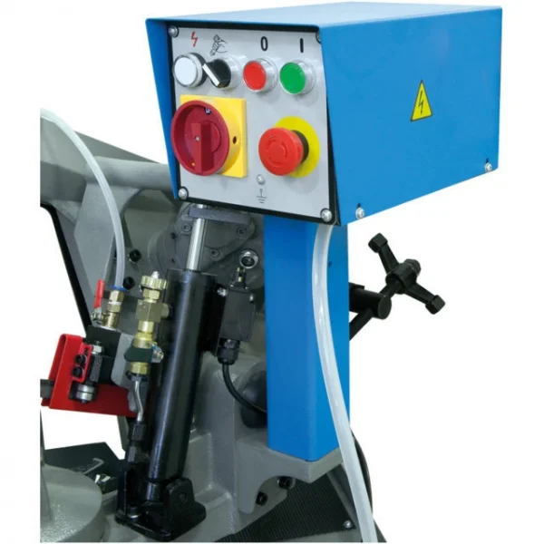 Fervi 0692/230v segatrice a nastro 230 v discesa manuale e idraulica - dettaglio 3
