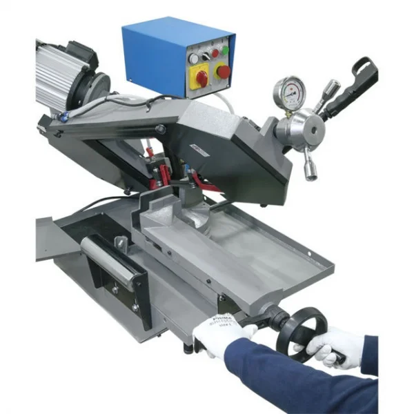 Fervi 0692/230v segatrice a nastro 230 v discesa manuale e idraulica - dettaglio 4