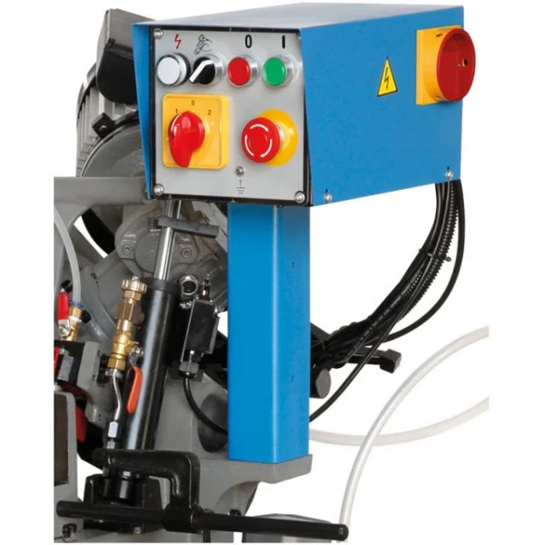 Fervi 0692/400v segatrice a nastro 400 v discesa manuale e idraulica - dettaglio 3