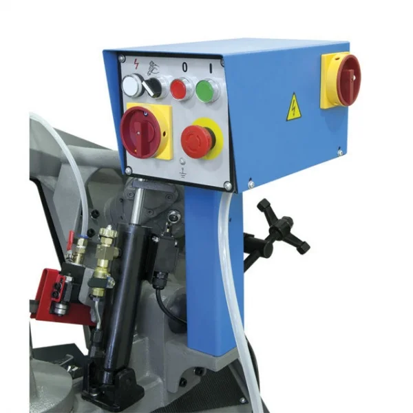 Fervi 0692/400v segatrice a nastro 400 v discesa manuale e idraulica - dettaglio 6