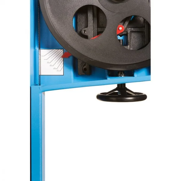 Fervi 0764/455 sega a nastro per legno 3430 mm - dettaglio 3