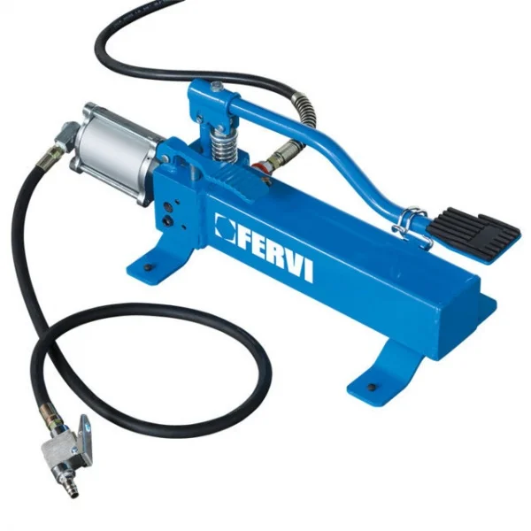 Fervi s013 sollevatore idraulico con pompa a pedale 600 kg - dettaglio 2