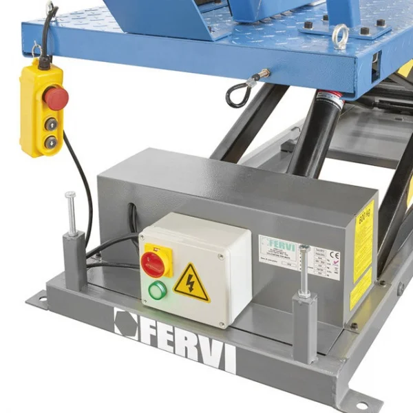 Fervi s027 sollevatore per moto elettroidraulico 600 kg - dettaglio 4