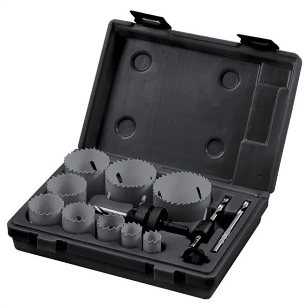 Fervi 0278/009s set di seghe a tazza in valigetta 13 pz. - dettaglio 1
